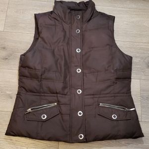 Eddie Bauer goose down vest. Large